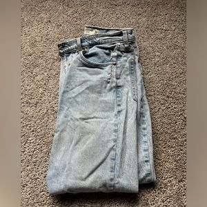 Abercrombie & Fitch 90s Straight High Rise Jeans